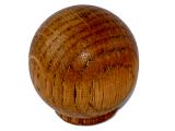 úchytka dřevěná - knopka dub rustikal č.54 (různé barvy)